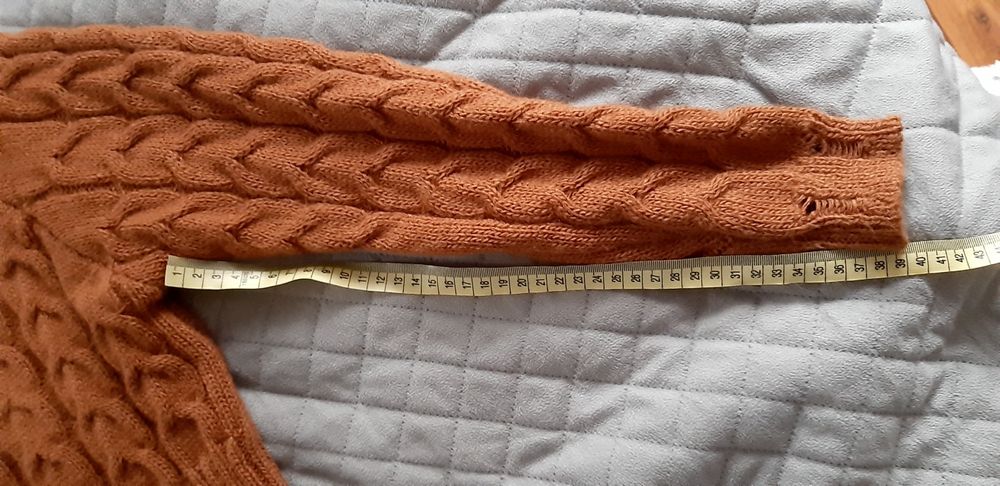 Sukienka/tunika brązowa