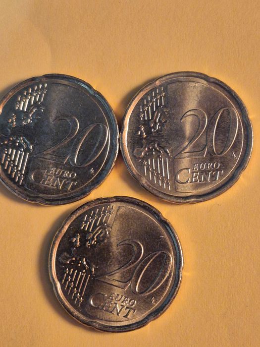 Conjunto Moedas 20cent