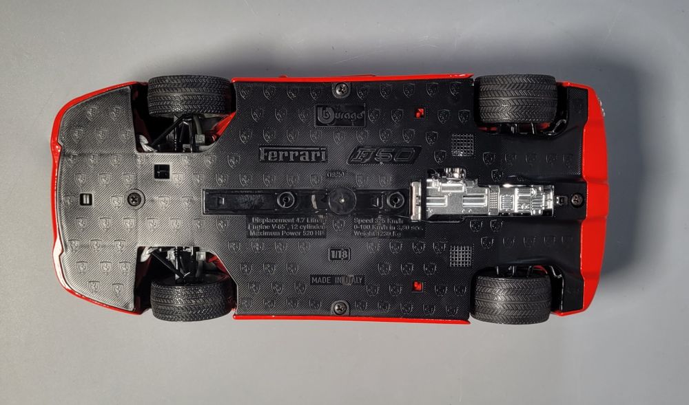 Ferrari F50 model Bburago 1:18