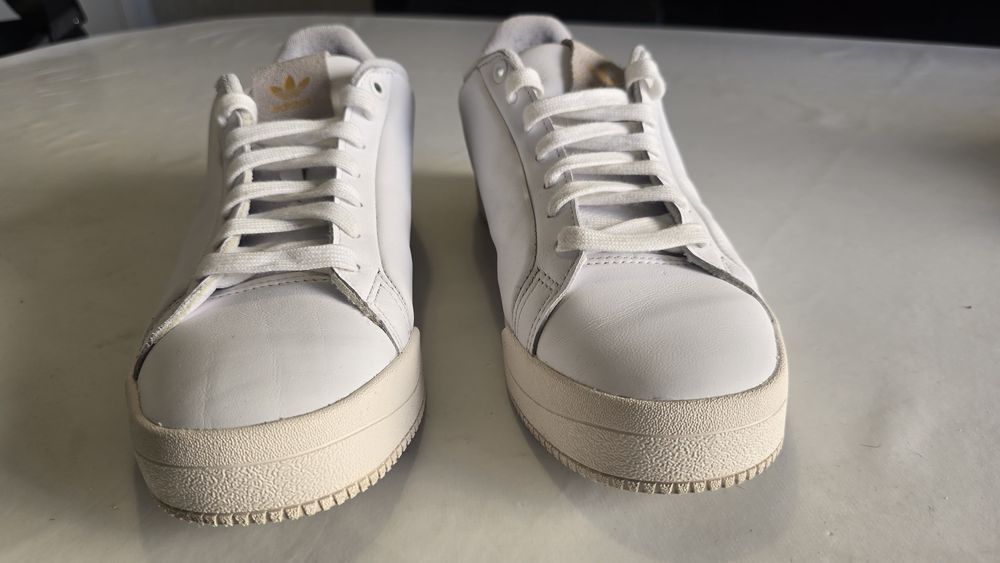 Adidas court tourino sn99 ténis 41 1/3 sapatilhas branco calçado homem