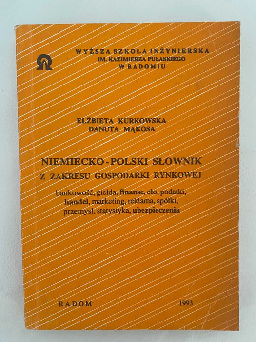 Niemiecko-polski słownik z zakresu gospodarki rynkowej