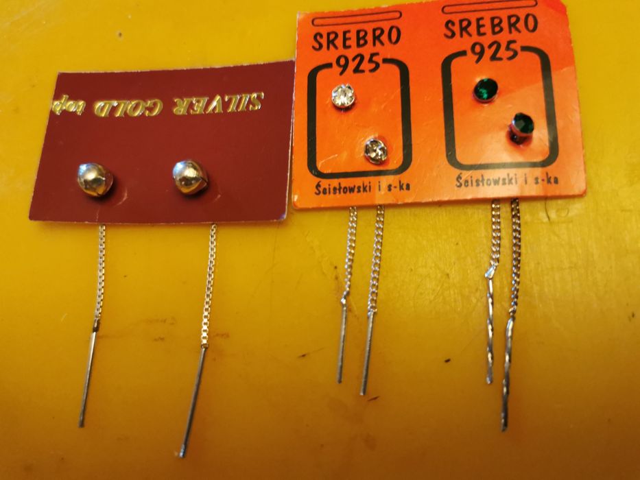 Серёжки серебро 925 проба.