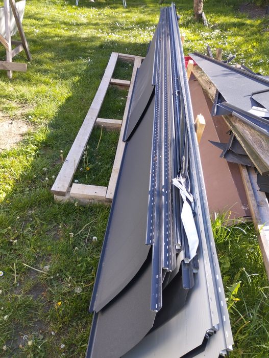 Blacha  Pruszyński panel -PD 510 NANO mat gruby 7016 grafit