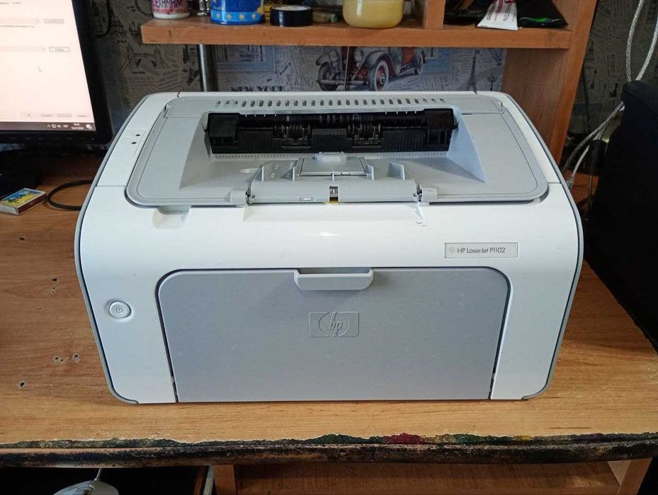 Принтер лазерний HP LaserJet P1102 відмінний стан