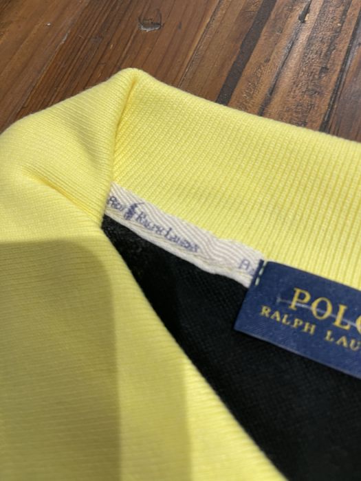 Polo de Homem Amarelo
