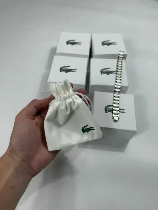 Чоловічий браслет Lacoste - Подарункове пакування, браслет із нержавіючої сталі