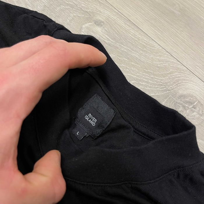 Чорна Футболка Рівер Айленд River Island "Los Angeles", розмір L
