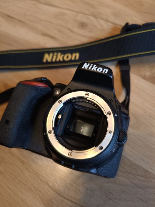 Nikon D5500 Nikkor 18-55 VR II 55-200 VR i akcesoria