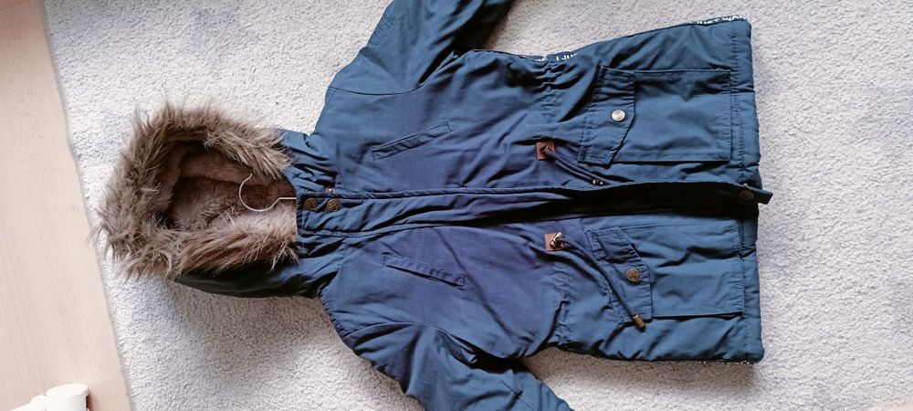 Jesienno zimowa kurtka parka Reserved 110