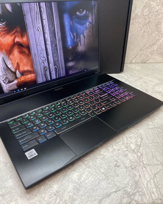 Ігровой ноутбук MSI GF75 RTX3060/i5-10500h