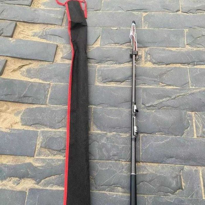 Удочка карбон, телескопическая карбоновая 4.5м, тест 100 грамм