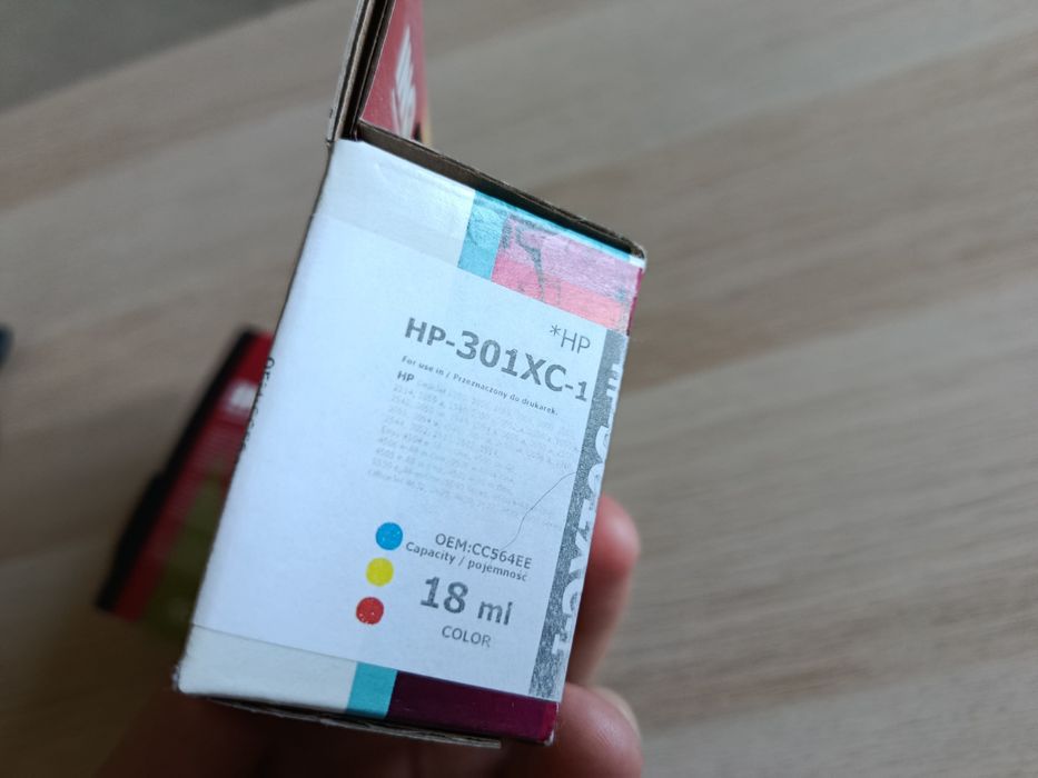 Nowy tusz drukarki