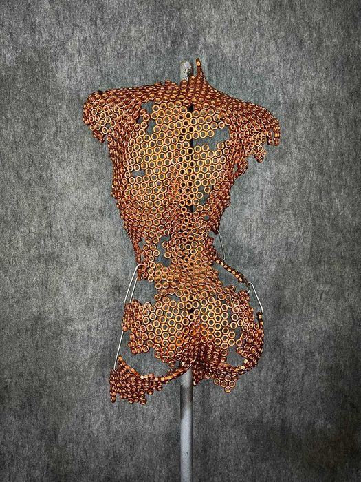 Декоративна фігура із гайок М8 (повністю ручна робота)