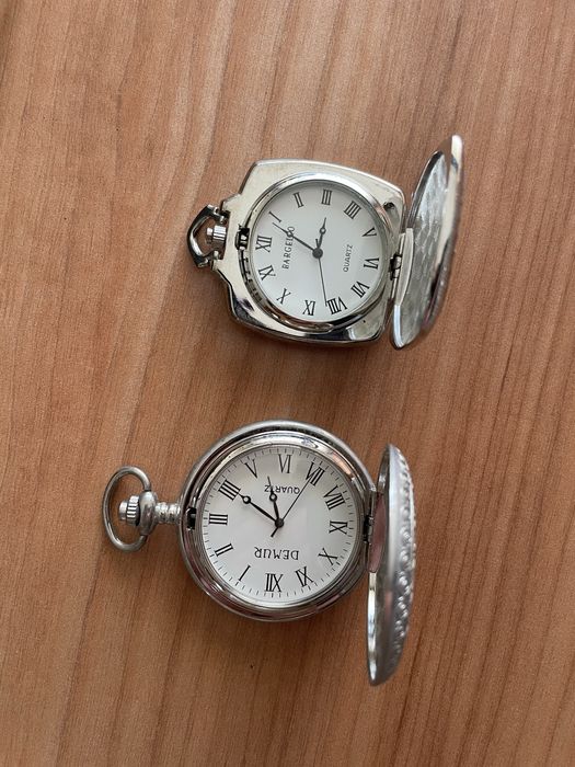 Relógios de bolso em estado imaculado