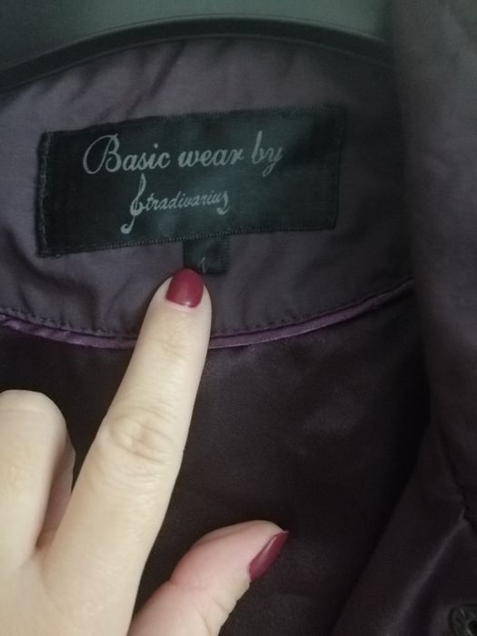 Casaco impermiavel roxo