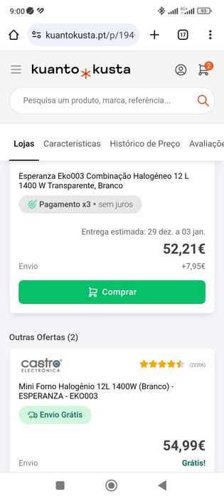 Forno de convenção