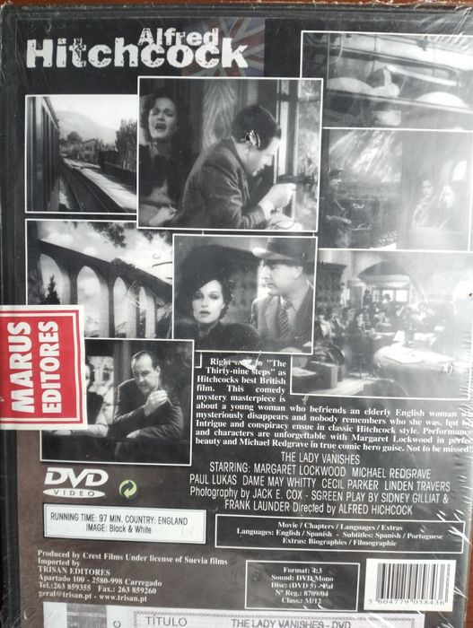 DVD The Lady Vanishes