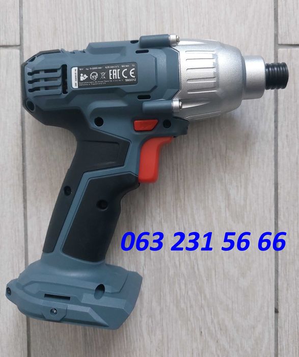 Гайковерт ударний GRAPHITE 58G012-S15, 18 Вольт+сумка+біти (Дніпро М)