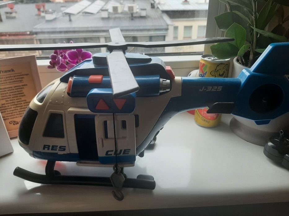 Helikopter z efektami