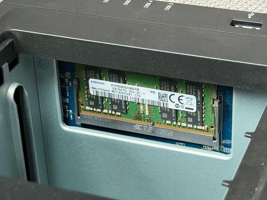 serwer NAS SYNOLOGY DS1520+ 20gb RAM 5 bay [backup, docker, cctv]