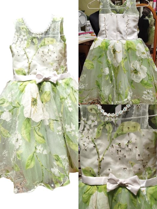 Сукня дитяча зелена