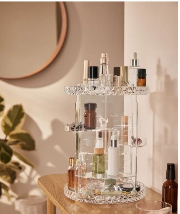 Suporte maquiagem perfumes novo