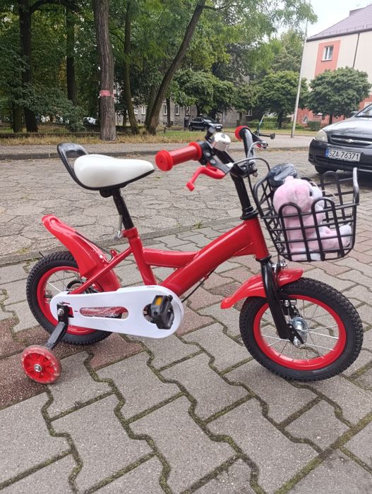 Rowerek 12 cali czerwony