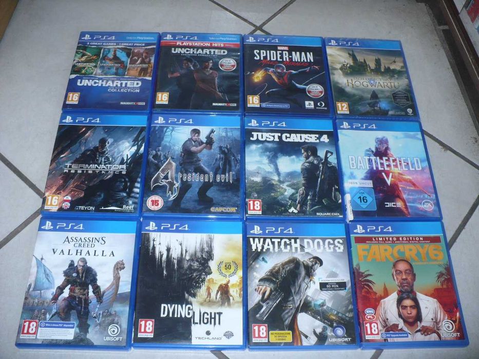 Uncharted i reszta na Ps4