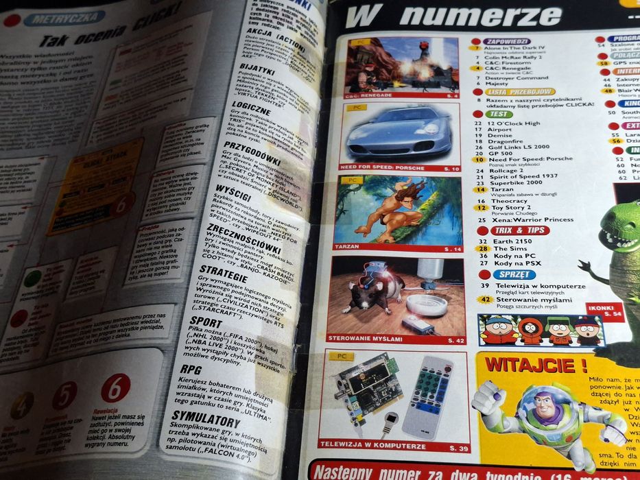 Czasopismo Click! Numer 5 ( 2 marca - 16 marca ) 2000