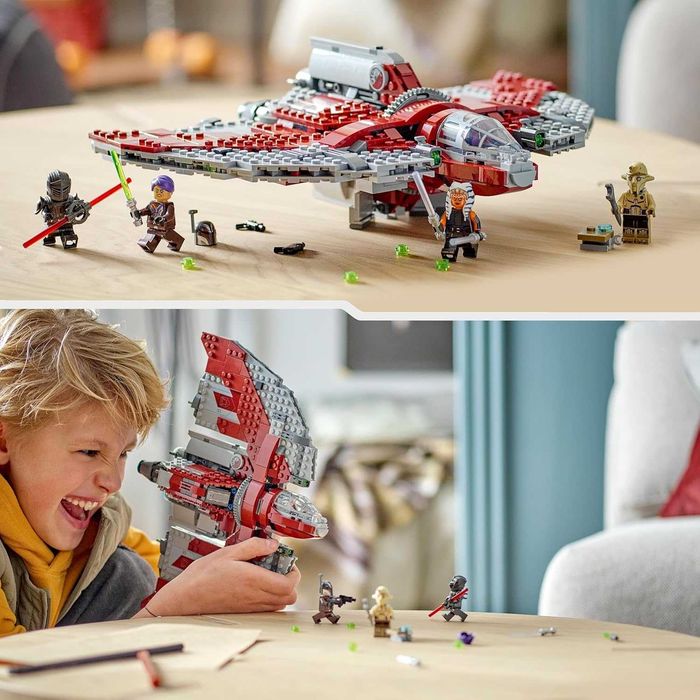 LEGO 75362 STAR WARS prom kosmiczny Jedi T-6 Ahsoki Tano niepełny komp