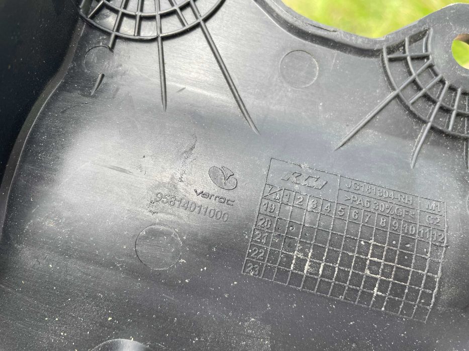 Maska podtrzymująca prawa KTM 390 ADVENTURE 20-24