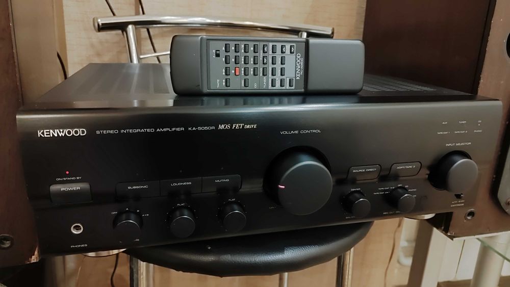 Усилитель Звука Kenwood KA-5050R. MOS FET ! Состояние.Пульт !