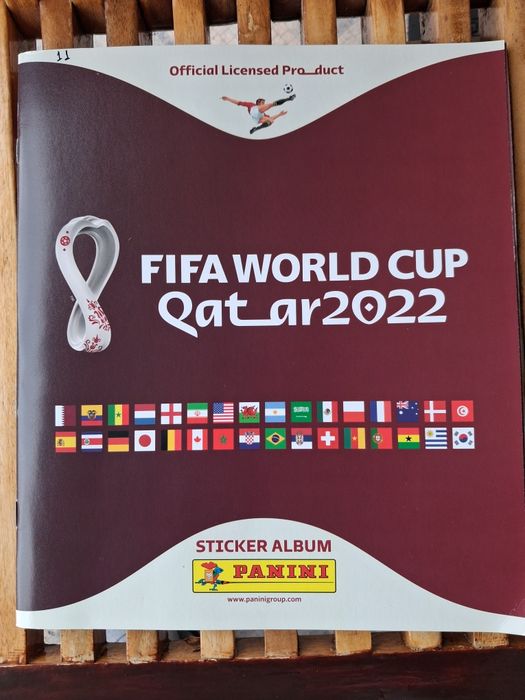 Coleçâo completa caderneta panini Qatar 2022