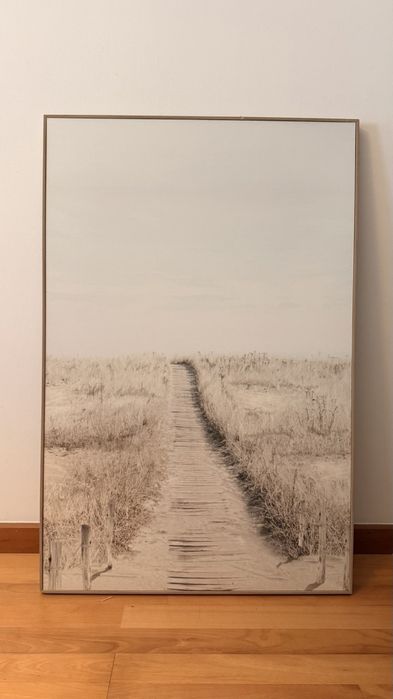 Tela decorativa Maisons du Monde, paisagem costeira, 100 × 65 cm