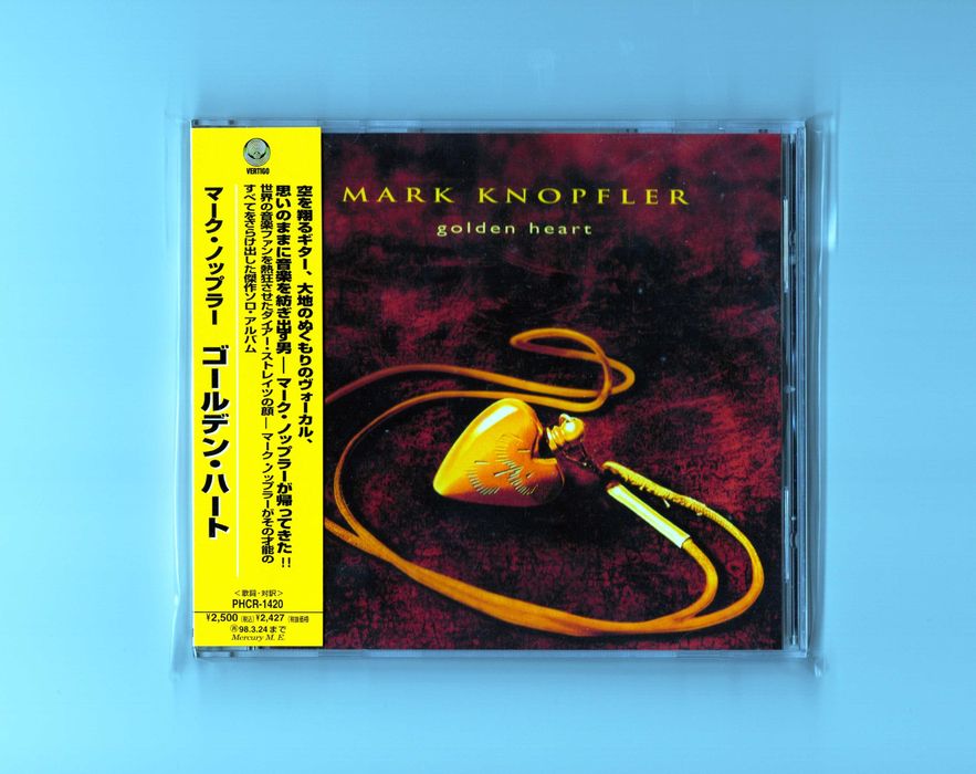Mark Knopfler Golden Heart 1wydanie cd Japan
