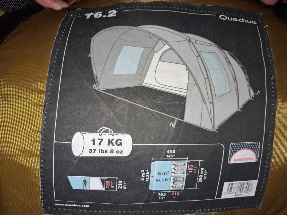 Tenda familiar 6 px