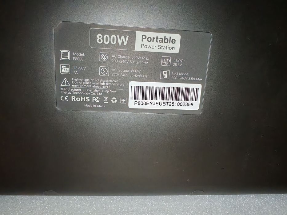 Oukitel P800e stacja zasilania