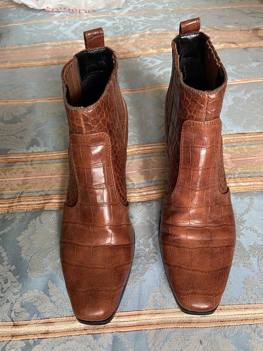 Bota senhora castanho claro, Mango