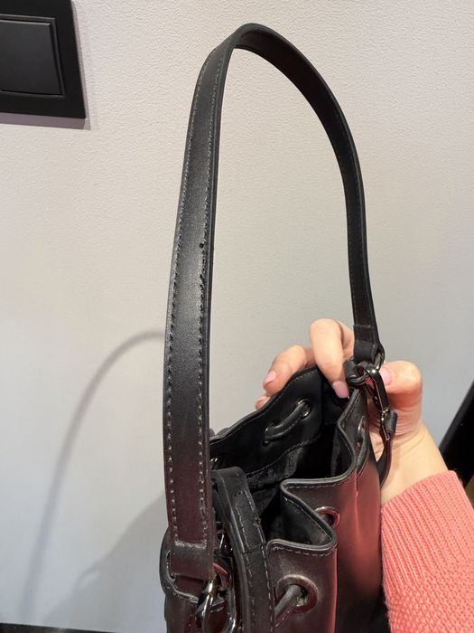 Armani exchange AX torebka worek czarna