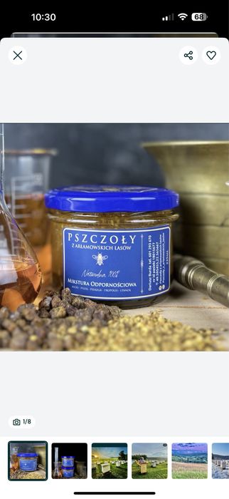 Mikstura wzmacniająca odporność      1 x słoik 225 ml