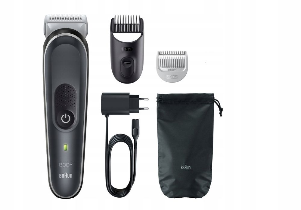 maszynka/ golarka męska braun body groomer 5 bg5350 kompletna