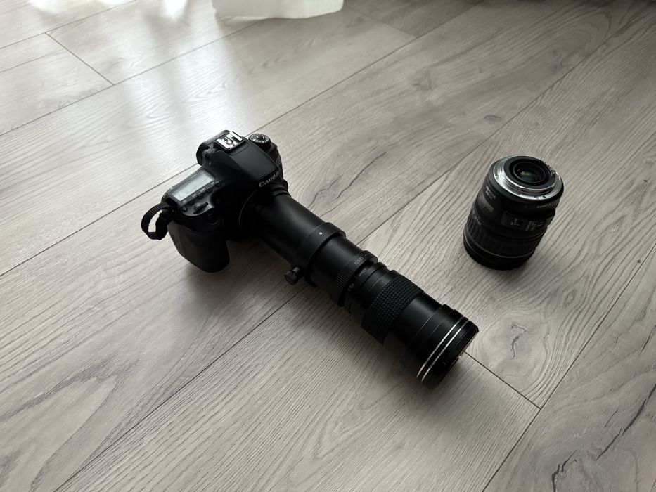 Canon Eos 60D + обєктив 28-135 mm + обєктив 420-800mm