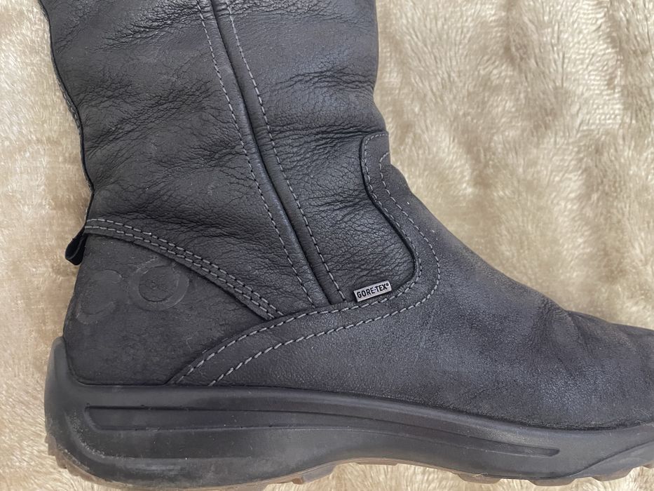 Сапоги Ecco gore tex 38 кожа