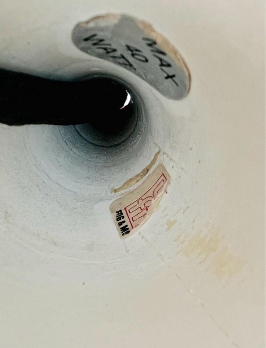 Candeeiro de tecto preto vintage - Gubi