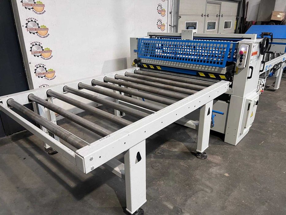 Walcowa nakładarka kleju OSAM S2R-1300 + stół talerzykowy OSMA TDM