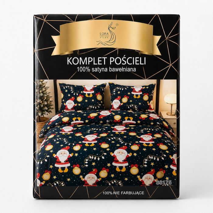 Komplet pościeli świątecznej
