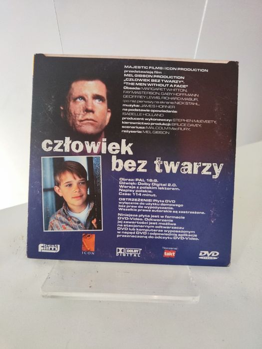 Człowiek bez twarzy DVD