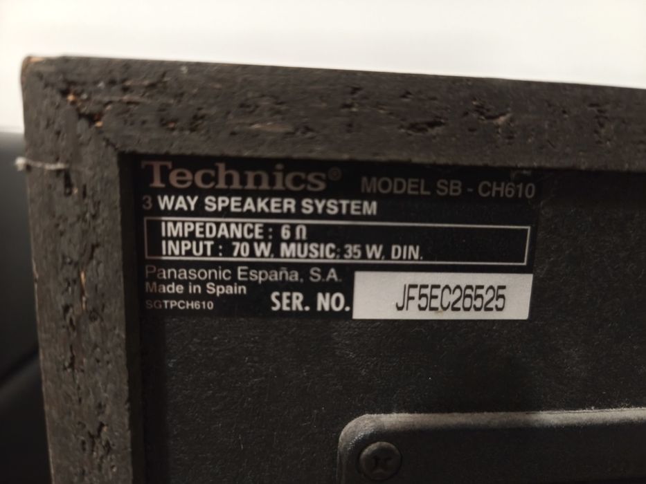 Wieża Technics CH-610 dla konesera