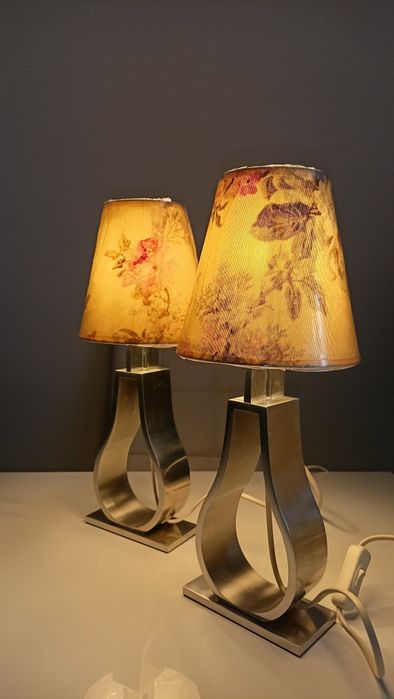 Lampki nocne - cena za komplet - brak abażurów