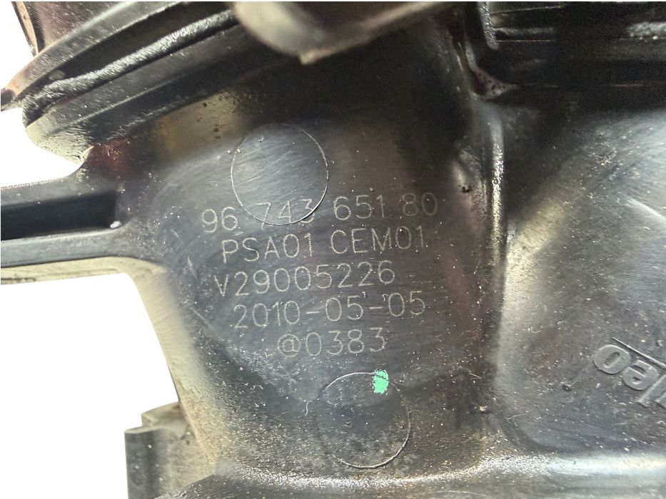Przepustnica citroen c5 III x7 peugeot 508 I 2.0 hdi 163km